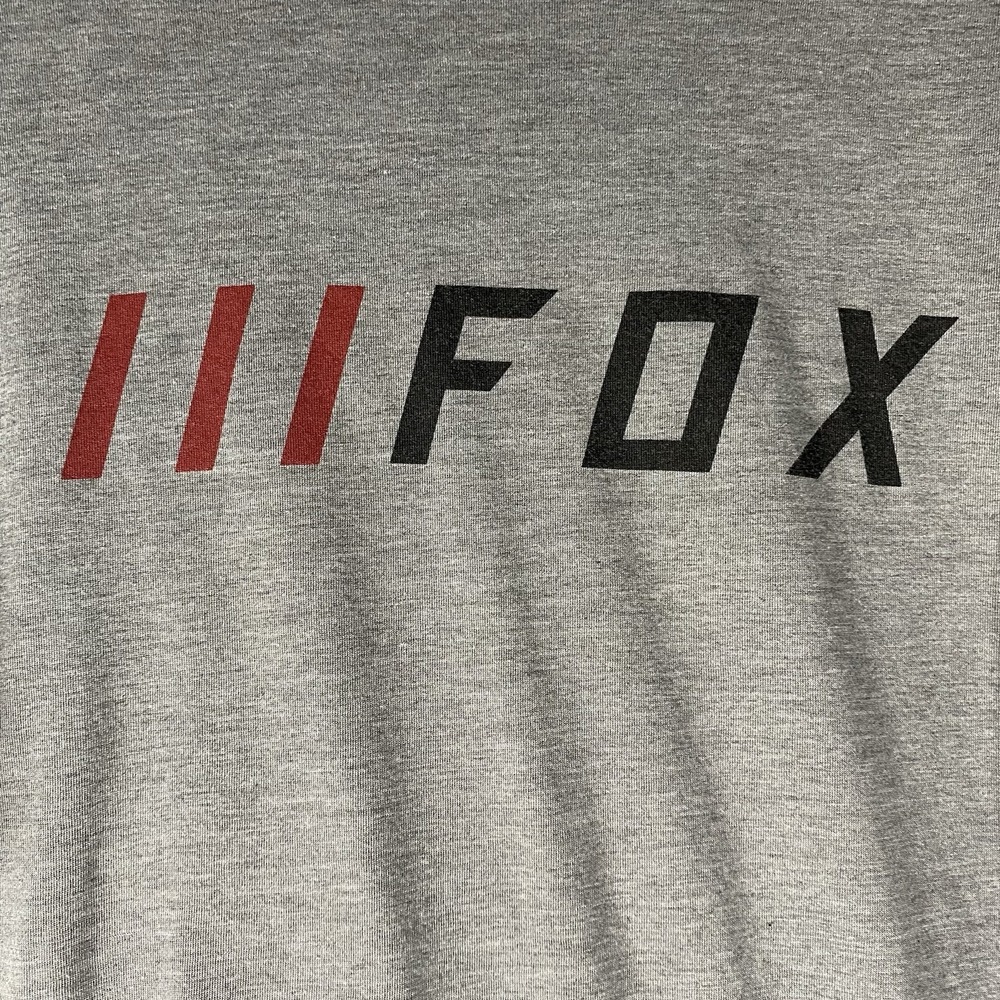 Fox Racing Graphic T-Shirt Mens XXL Gray Short‎ Sleeve Motocross MTB Casual Tee - Picture 4 of 9
